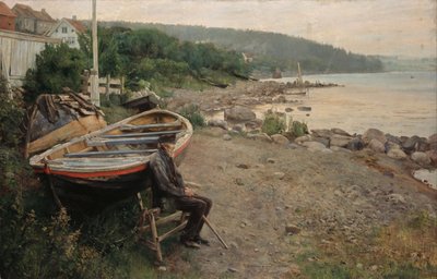 Vista desde Åsgårdstrand de Hans Olaf Heyerdahl
